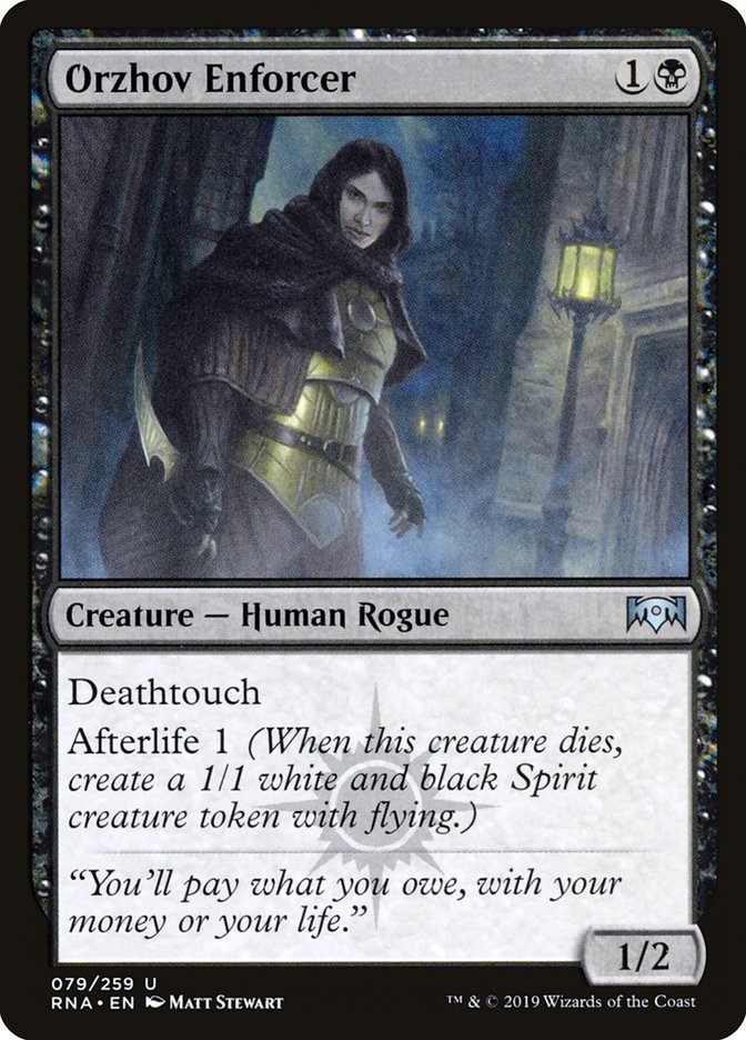 Orzhov Enforcer [Ravnica Allegiance] | Total Play