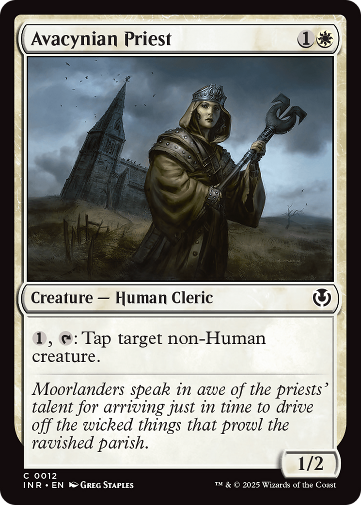 Avacynian Priest [Innistrad Remastered] | Total Play