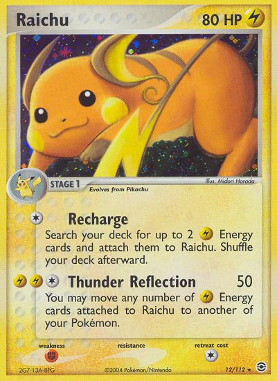 Raichu (12/112) [EX: FireRed & LeafGreen] | Total Play