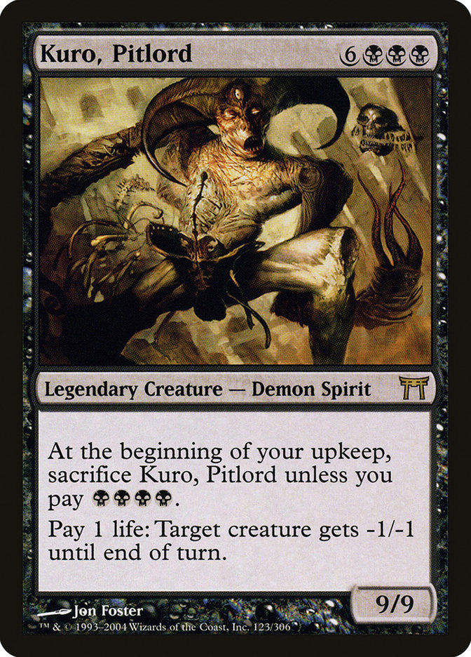 Kuro, Pitlord [Champions of Kamigawa] | Total Play