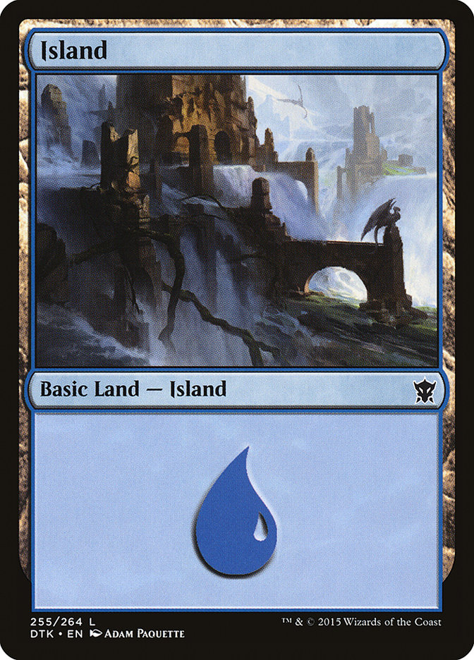 Island (255) [Dragons of Tarkir] | Total Play