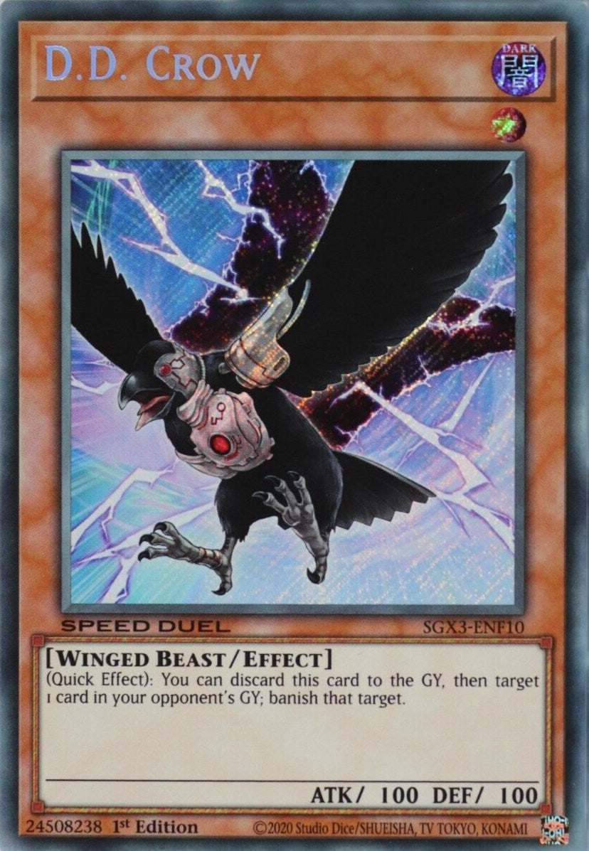 D.D. Crow [SGX3-ENF10] Secret Rare | Total Play
