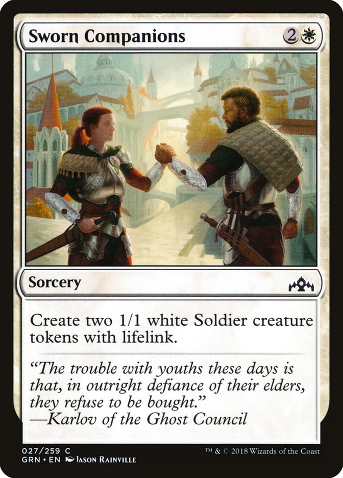 Sworn Companions [Guilds of Ravnica] | Total Play