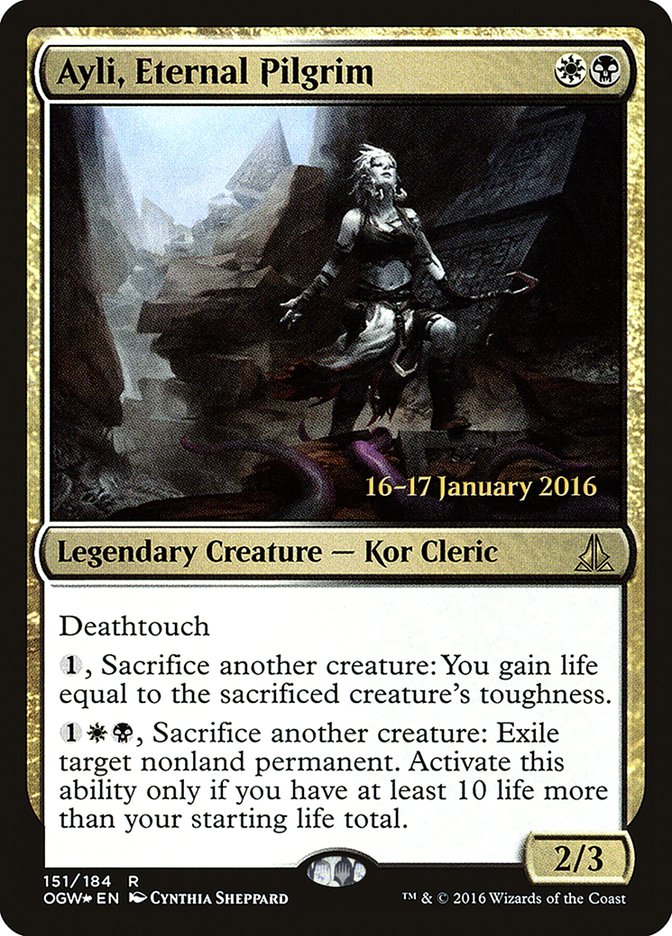 Ayli, Eternal Pilgrim [Oath of the Gatewatch Prerelease Promos] | Total Play