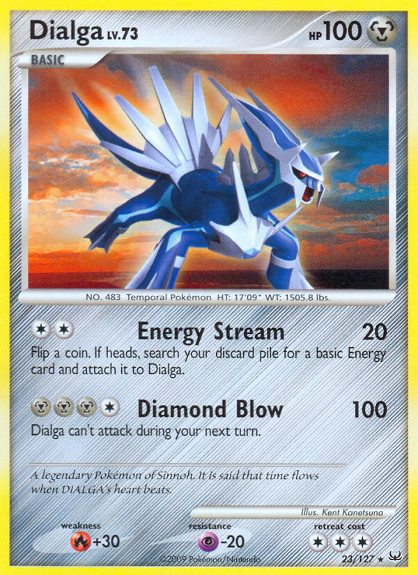 Dialga (23/127) [Platinum: Base Set] | Total Play
