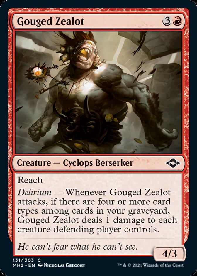 Gouged Zealot [Modern Horizons 2] | Total Play