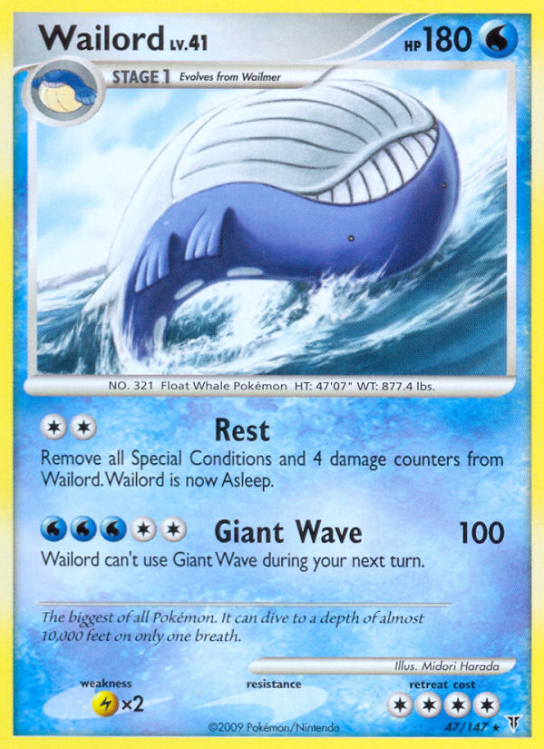 Wailord (47/147) [Platinum: Supreme Victors] | Total Play