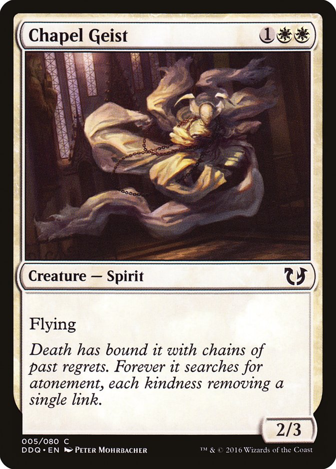 Chapel Geist [Duel Decks: Blessed vs. Cursed] | Total Play