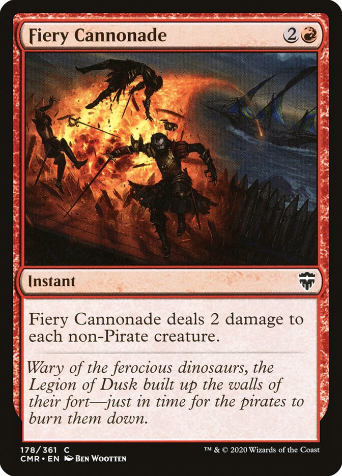 Fiery Cannonade [Commander Legends] | Total Play
