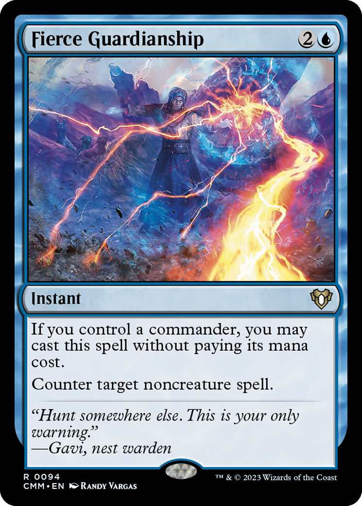 Fierce Guardianship [Commander Masters] | Total Play