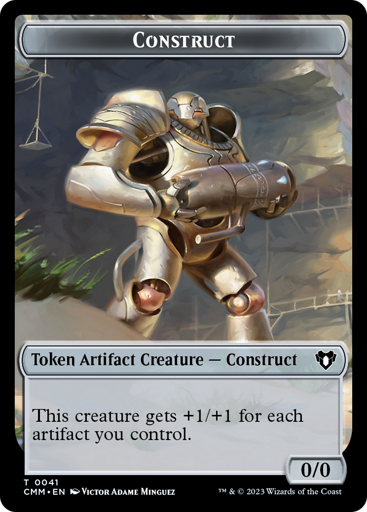 Construct Token (41) [Commander Masters Tokens] | Total Play