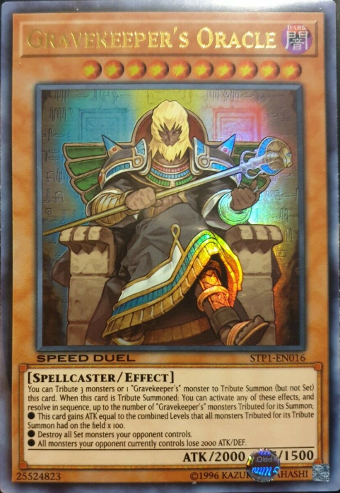 Gravekeeper's Oracle [STP1-EN016] Ultra Rare | Total Play
