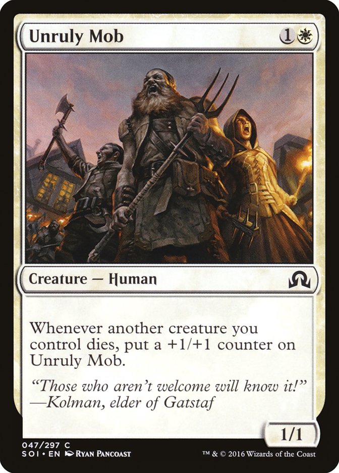 Unruly Mob [Shadows over Innistrad] | Total Play