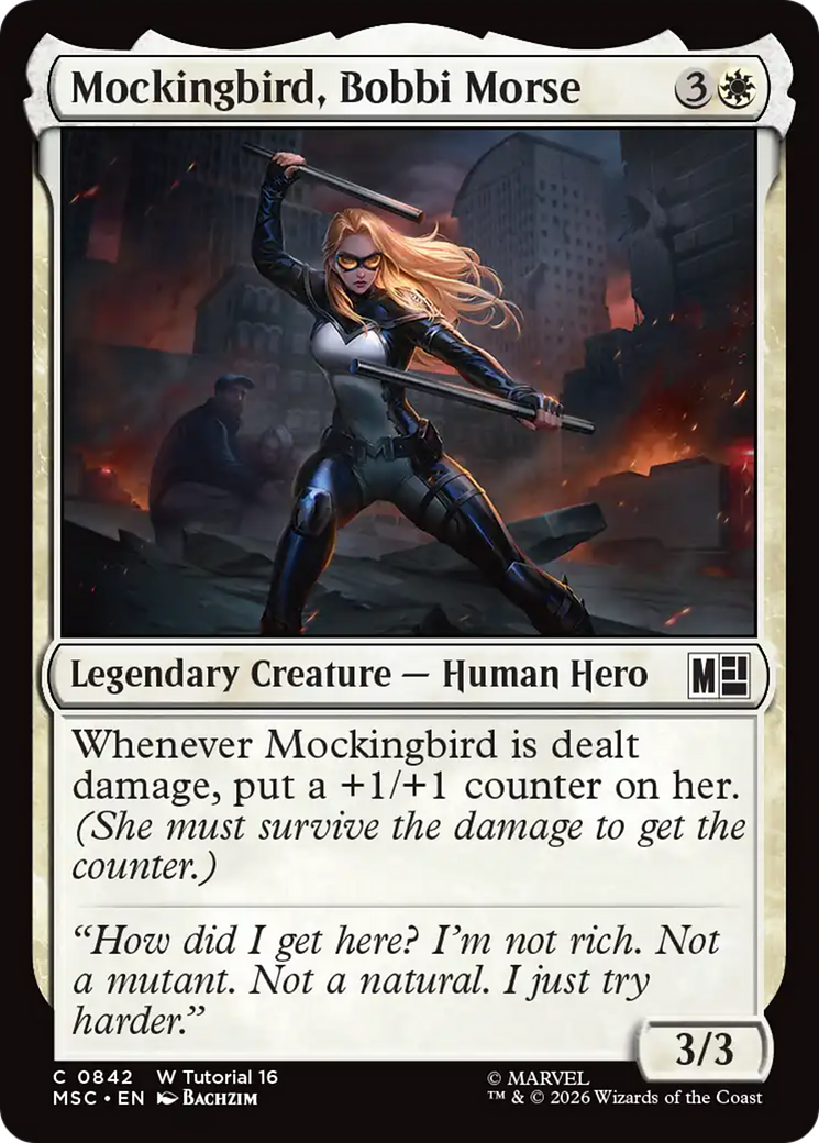 Mockingbird, Bobbi Morse (0842) [Marvel Super Heroes Commander] | Total Play