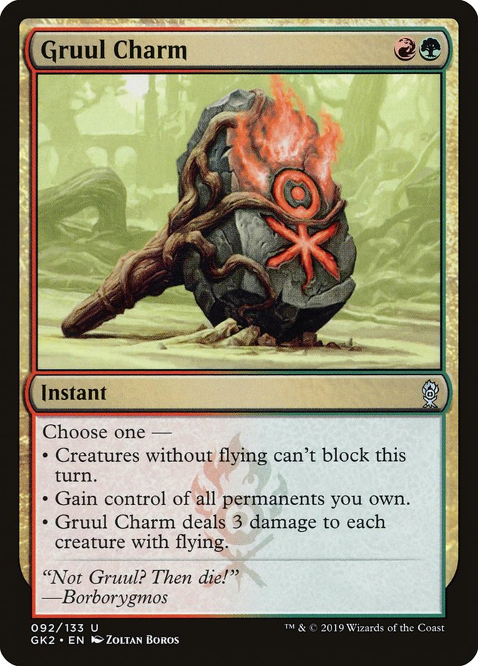 Gruul Charm [Ravnica Allegiance Guild Kit] | Total Play