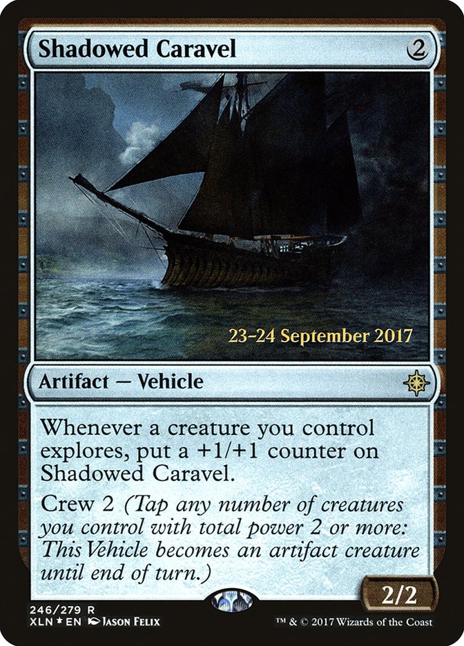Shadowed Caravel [Ixalan Prerelease Promos] | Total Play