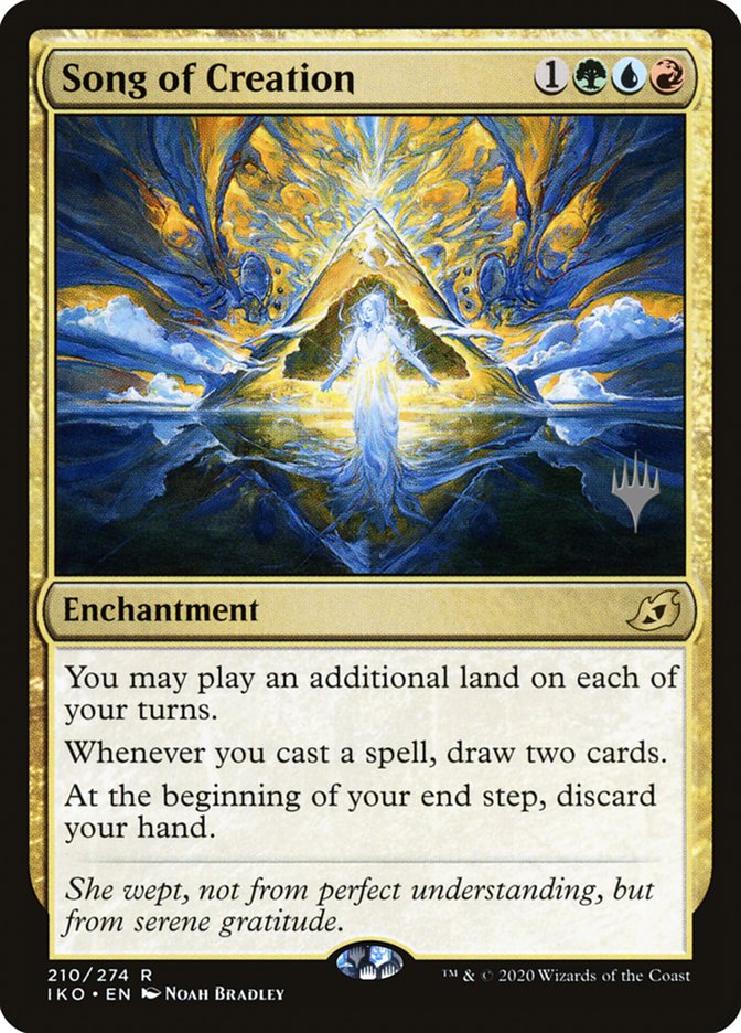 Song of Creation (Promo Pack) [Ikoria: Lair of Behemoths Promos] | Total Play