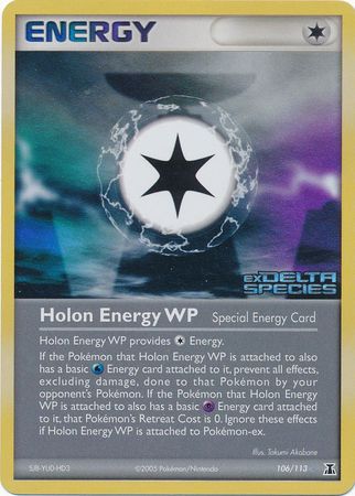 Holon Energy WP (106/113) (Stamped) [EX: Delta Species] | Total Play