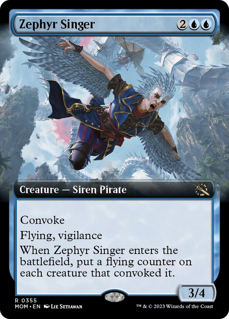 Zephyr Singer (Extended Art) [March of the Machine] | Total Play