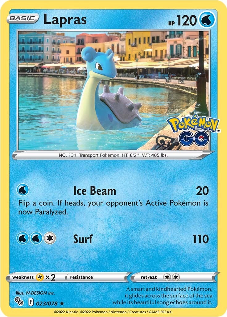 Lapras (023/078) [Pokémon GO] | Total Play