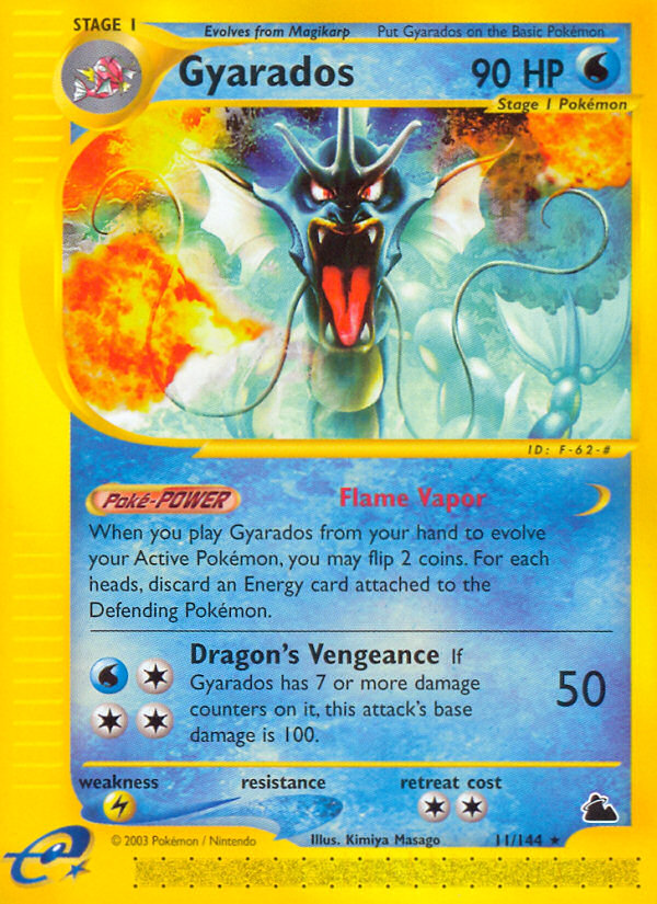Gyarados (11/144) [Skyridge] | Total Play