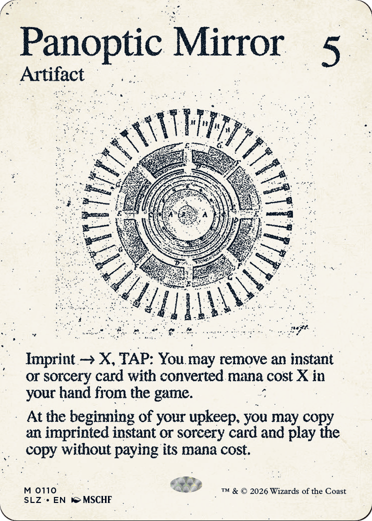 Panoptic Mirror (0110) [Secret Lair x MSCHF: The Zeta Set] | Total Play