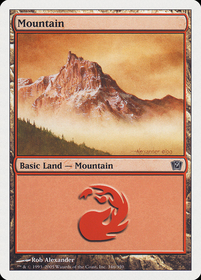 Mountain (346) [Ninth Edition] | Total Play
