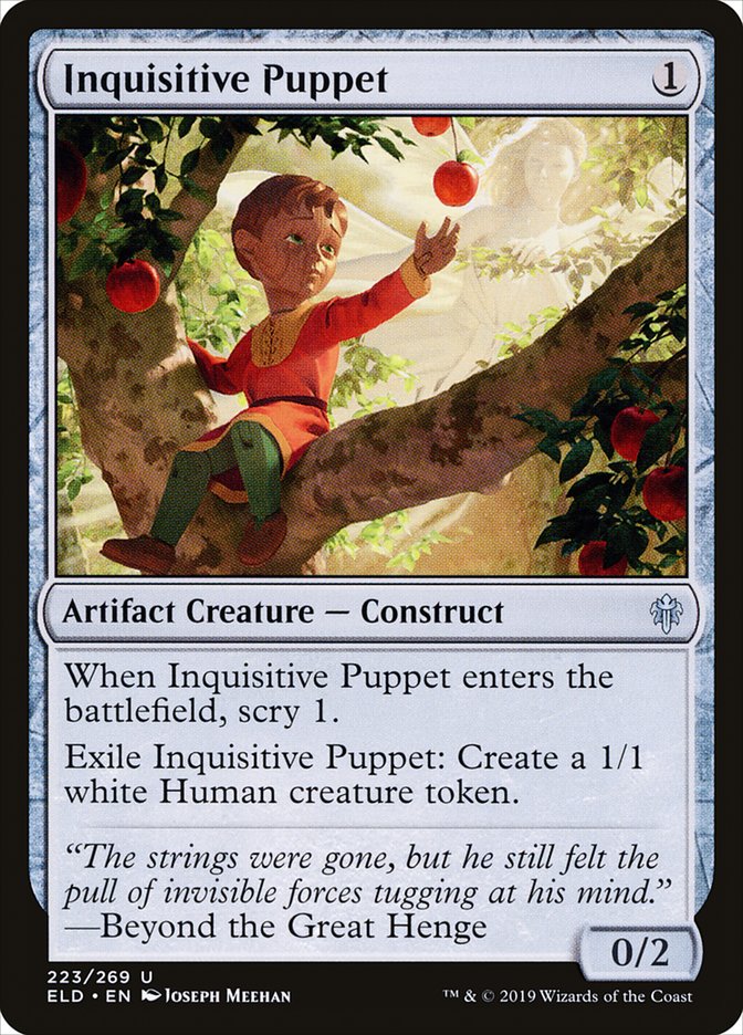 Inquisitive Puppet [Throne of Eldraine] | Total Play