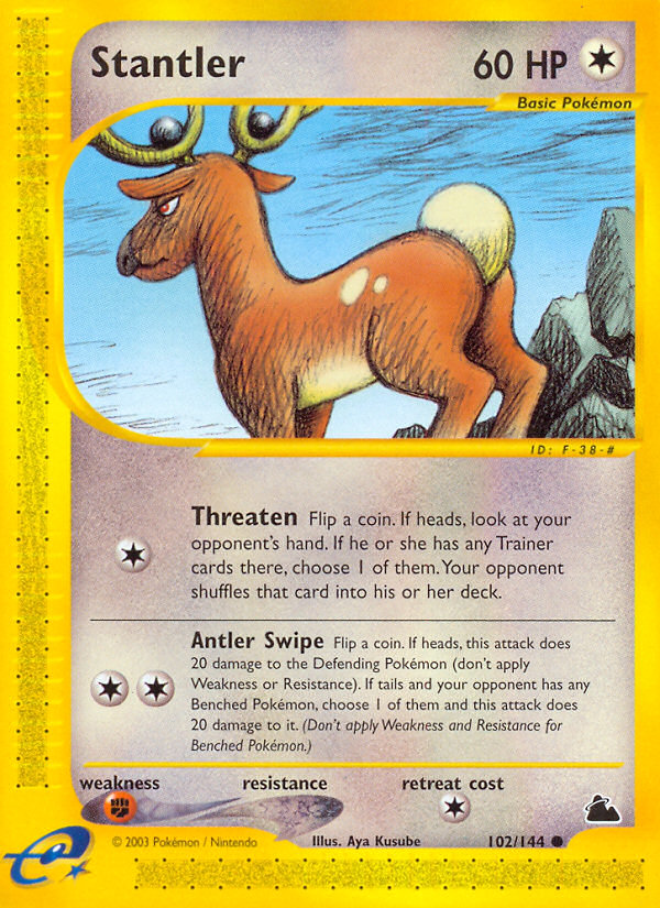 Stantler (102/144) [Skyridge] | Total Play