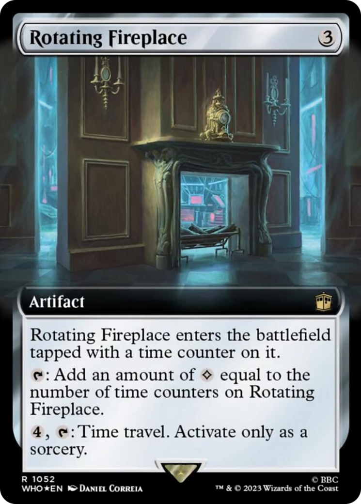 Rotating Fireplace (Extended Art) (Surge Foil) [Doctor Who] | Total Play