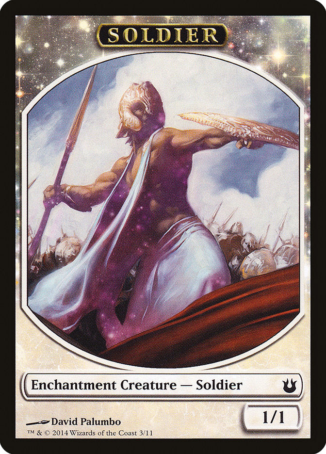 Soldier Token [Born of the Gods Tokens] | Total Play