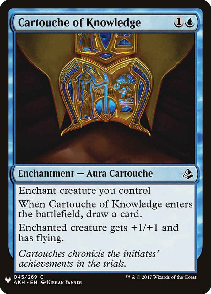 Cartouche of Knowledge [Mystery Booster] | Total Play