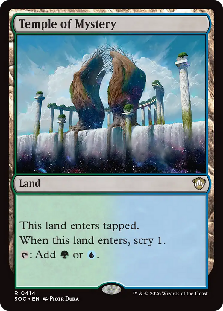 Temple of Mystery [Secrets of Strixhaven Commander] | Total Play