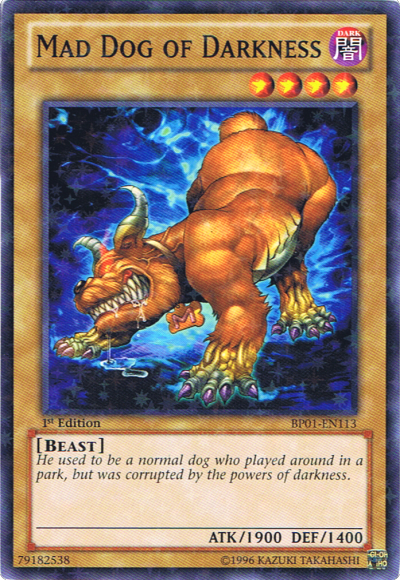 Mad Dog of Darkness [BP01-EN113] Starfoil Rare | Total Play
