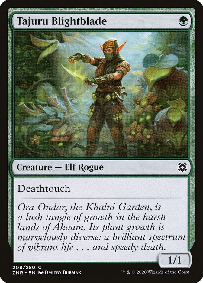 Tajuru Blightblade [Zendikar Rising] | Total Play