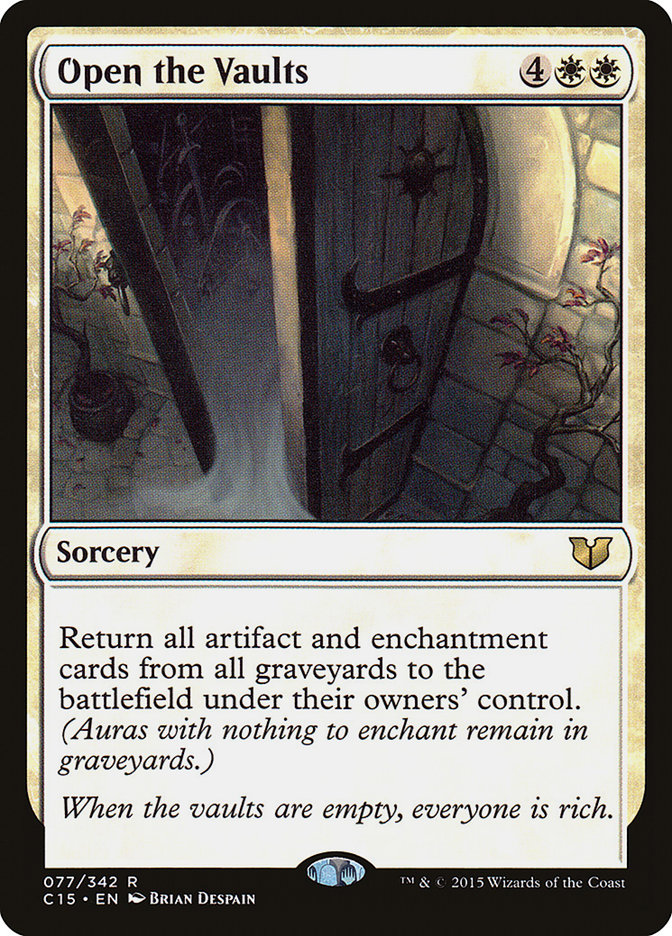 Open the Vaults [Commander 2015] | Total Play