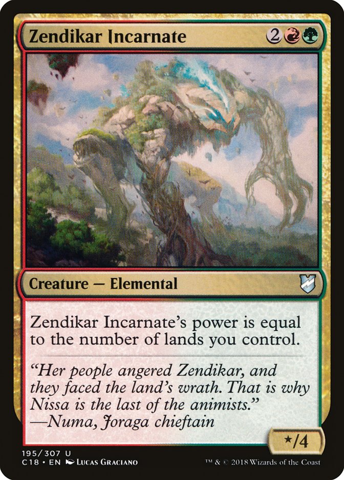 Zendikar Incarnate [Commander 2018] | Total Play