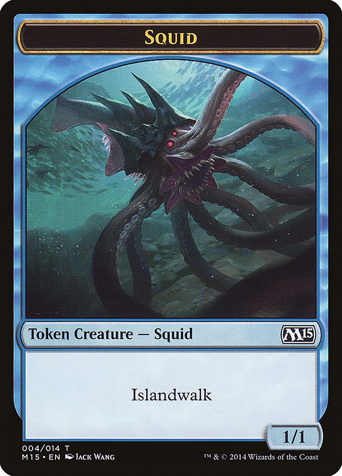 Squid Token [Magic 2015 Tokens] | Total Play