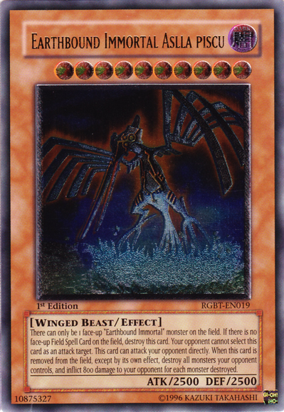 Earthbound Immortal Aslla Piscu [RGBT-EN019] Ultimate Rare | Total Play