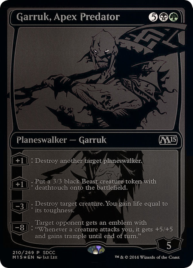 Garruk, Apex Predator [San Diego Comic-Con 2014] | Total Play