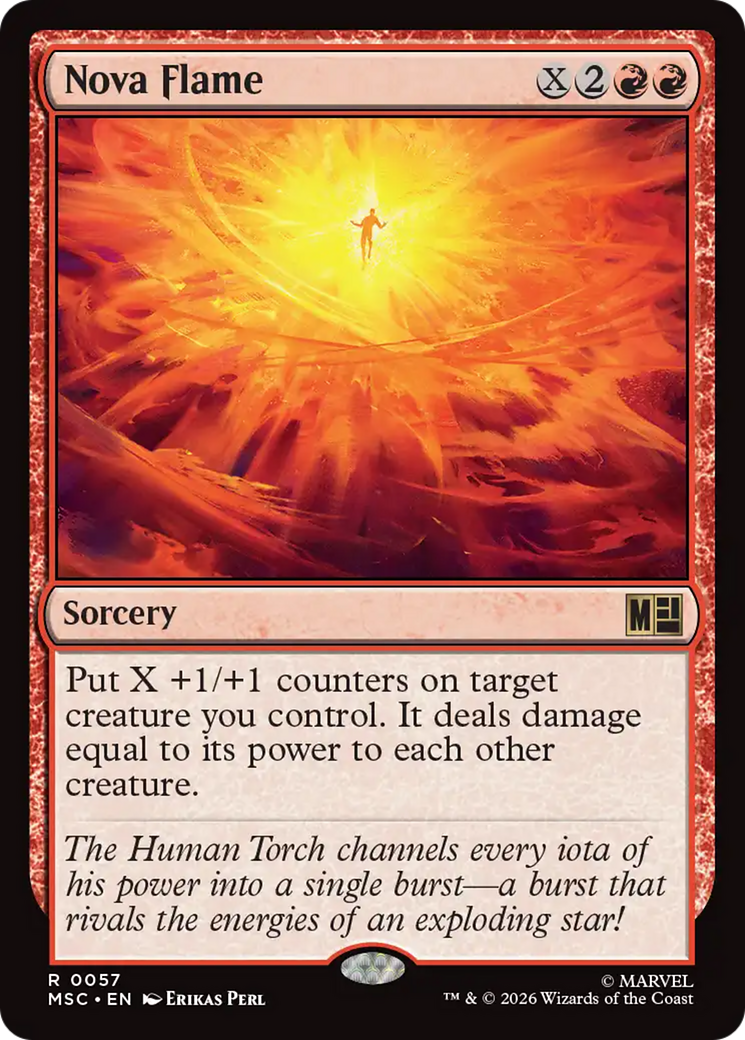 Nova Flame [Marvel Super Heroes Commander] | Total Play