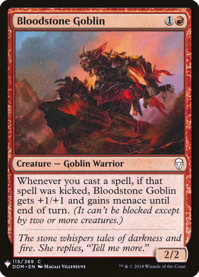 Bloodstone Goblin [Mystery Booster] | Total Play