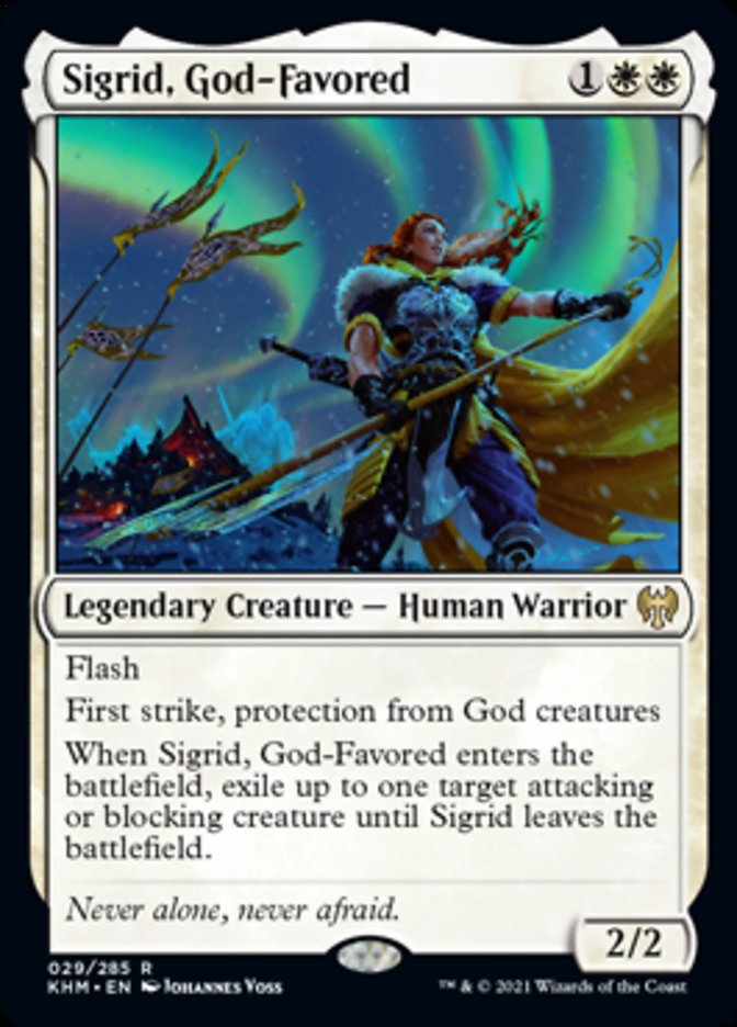 Sigrid, God-Favored [Kaldheim] | Total Play