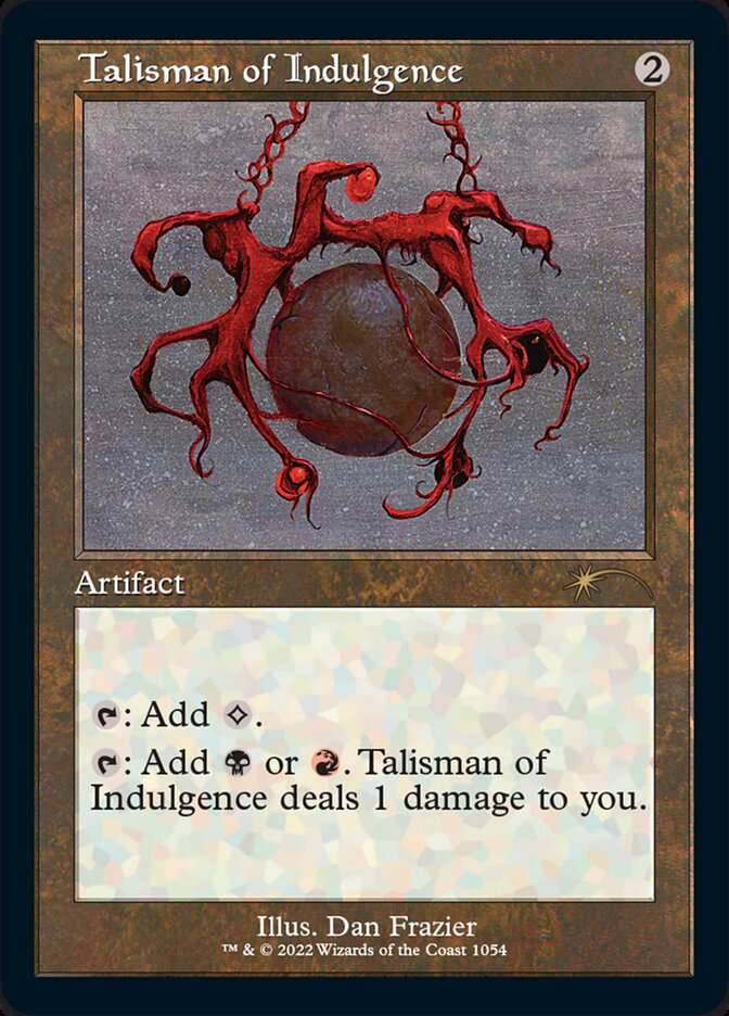 Talisman of Indulgence (Foil Etched) [Secret Lair Drop Series] | Total Play