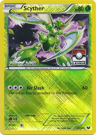Scyther (4/108) (League Promo 2nd Place) [Black & White: Dark Explorers] | Total Play