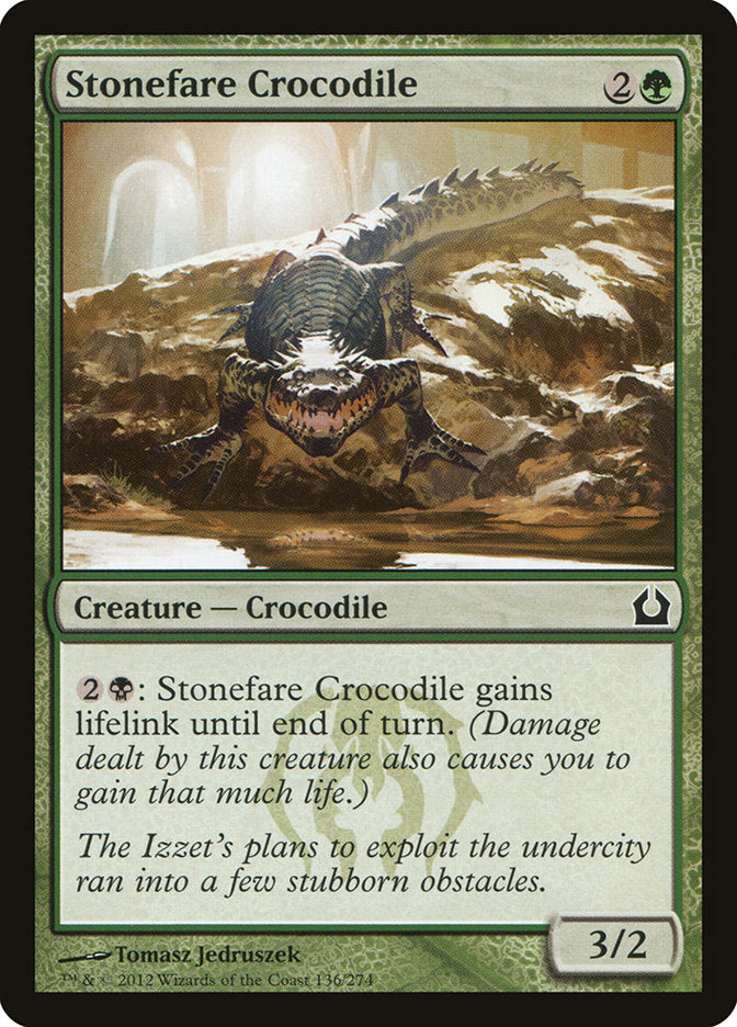 Stonefare Crocodile [Return to Ravnica] | Total Play