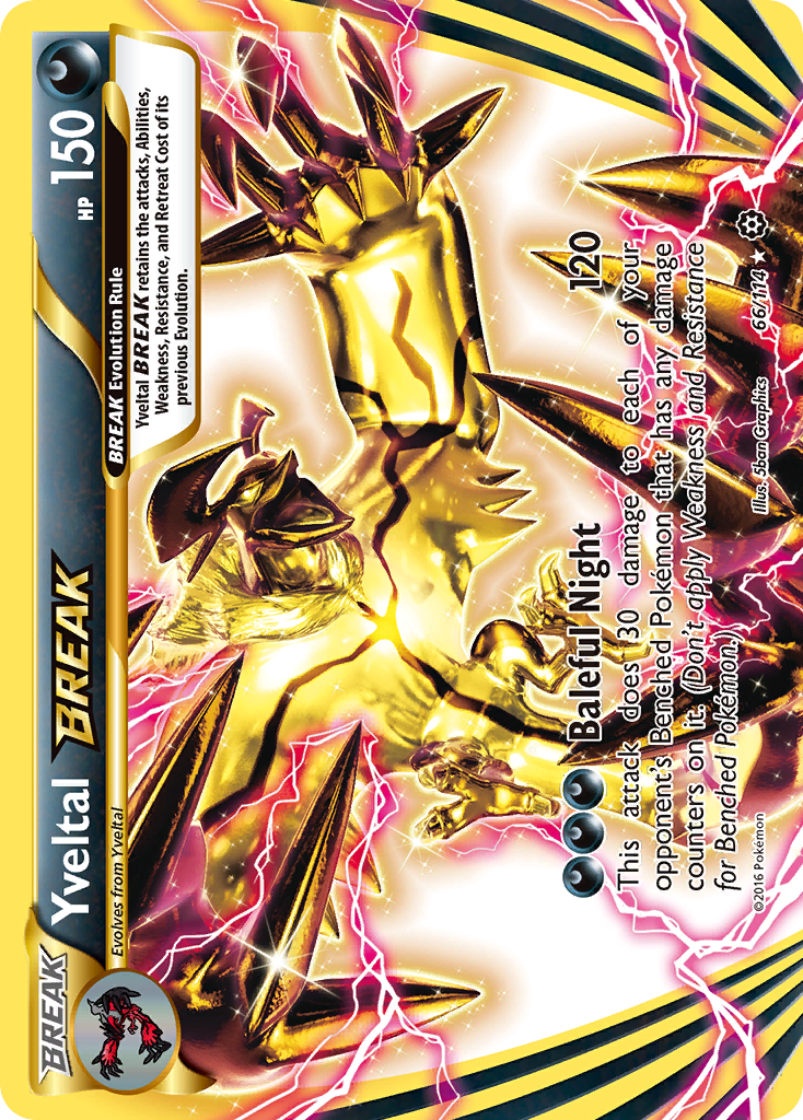Yveltal BREAK (66/114) [XY: Steam Siege] | Total Play