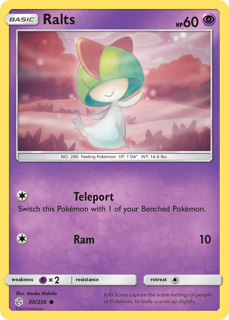 Ralts (80/236) [Sun & Moon: Cosmic Eclipse] | Total Play
