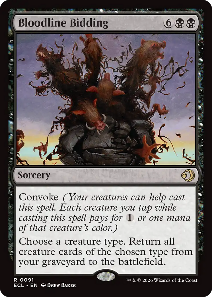 Bloodline Bidding [Lorwyn Eclipsed] | Total Play