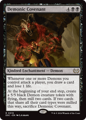 Demonic Covenant [Duskmourn: House of Horror Commander] | Total Play